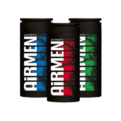 Authentic AirMen sprchový gel 2v1 Raw Spice 400 ml